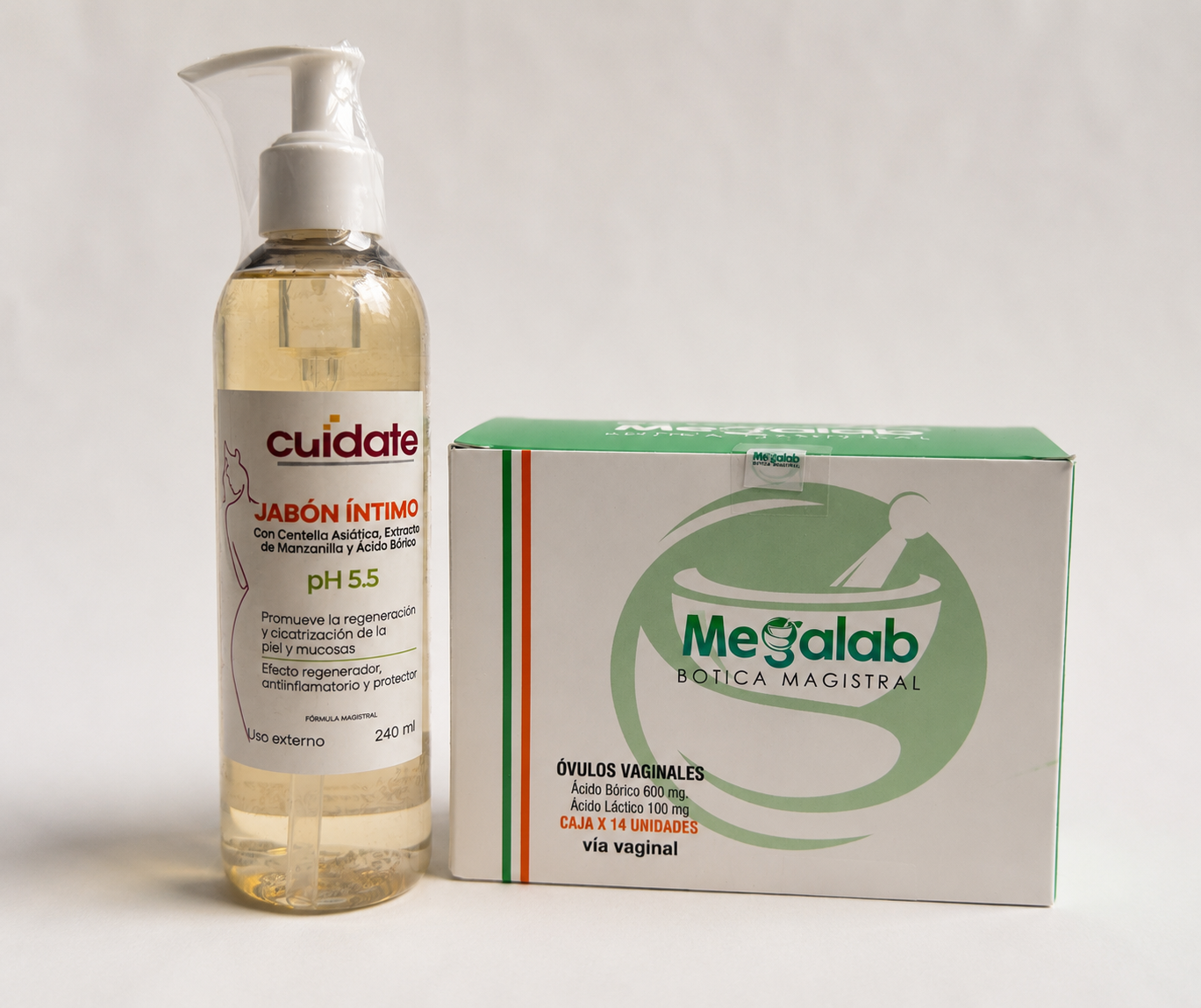 JABON INTIMO ANTIMICOTICO + 14 OVULOS