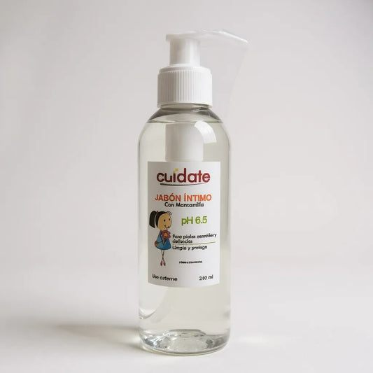 Jabón Íntimo para Niñas – Manzanilla y pH 6.5 (240 ml)